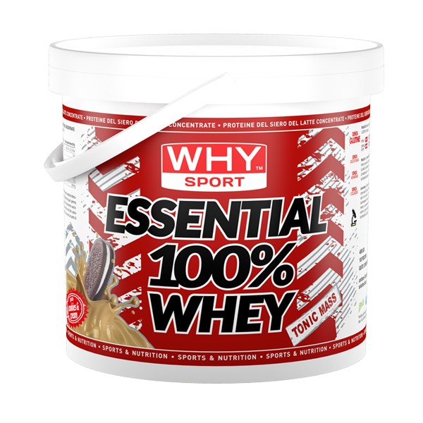 Essential 100% Whey Protein 4000g - WHYsport vanilka