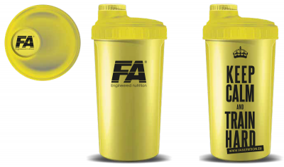 Fitness Authority Shaker 700 ml žlutý