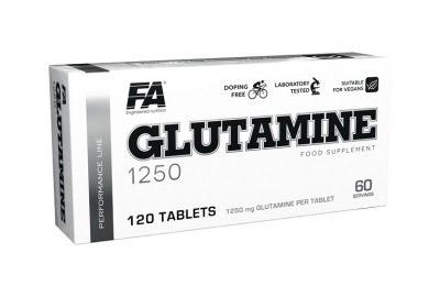 Glutamine 1250 120 tablet Fitness Authority